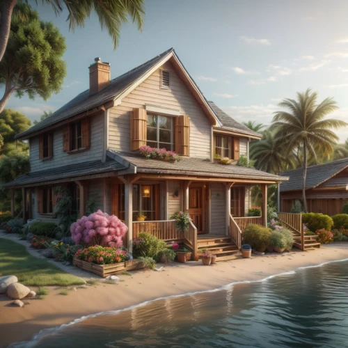 house by the water,summer cottage,seaside country,house with lake,beautiful home,cottage,tropical house,pool house,home landscape,holiday villa,idyllic,florida home,seaside resort,country cottage,wooden house,country house,victorian house,beach house,danish house,new england style house