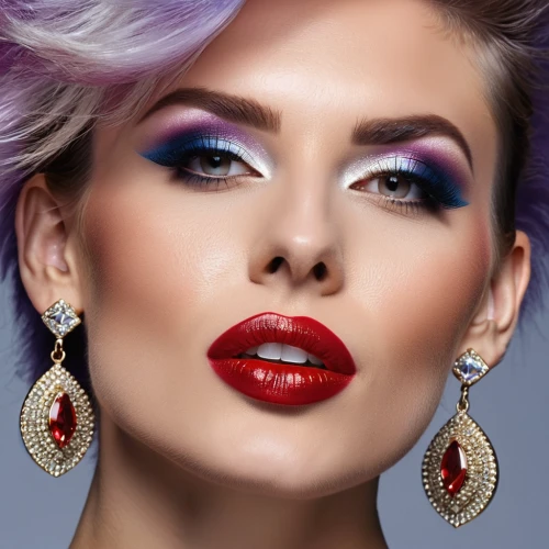 retouching,women's cosmetics,vintage makeup,retouch,jeweled,airbrushed,eyes makeup,woman face,make-up,vibrant color,beauty face skin,pop art colors,expocosmetics,lip liner,makeup artist,neon makeup,cosmetics,fashion illustration,woman's face,makeup,Photography,General,Realistic