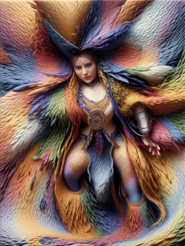 bodypainting,fairy peacock,body painting,psychedelic art,little girl in wind,mexican blanket,shamanic,tapestry,color feathers,woven fabric,shamanism,fabric flower,peacock,raw silk,hippie fabric,fabric painting,colorful tree of life,bodypaint,flying carpet,girl with cloth