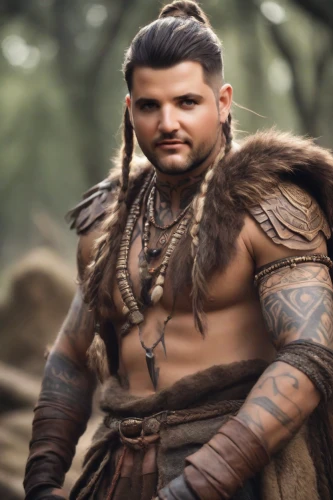 barbarian,warrior east,maori,drago milenario,fantasy warrior,male character,warlord,male elf,machu pi,cullen skink,viking,pagan,vikings,runes,thracian,elaeis,tribal chief,meat kane,sikaran,dane axe,Photography,Cinematic