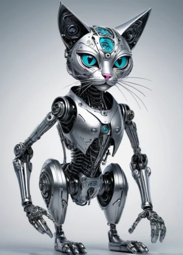 chat bot,endoskeleton,cybernetics,robotic,chatbot,robotics,robot,anthropomorphized animals,minibot,artificial intelligence,metal toys,terminator,robots,bot,cyborg,pepper,tom cat,cyber,anthropomorphized,humanoid,Conceptual Art,Sci-Fi,Sci-Fi 03