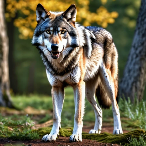 european wolf,saarloos wolfdog,czechoslovakian wolfdog,gray wolf,wolfdog,northern inuit dog,canis lupus,canidae,canis lupus tundrarum,kunming wolfdog,red wolf,howling wolf,wolf,greenland dog,tamaskan dog,malamute,wolf hunting,sakhalin husky,carpathian shepherd dog,native american indian dog,Photography,General,Realistic
