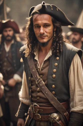 pirate,east indiaman,pirates,christopher columbus,captain,mayflower,jolly roger,musketeer,caravel,galleon,haighlander,piracy,berger picard,rob roy,rum,pirate treasure,mutiny,sailer,maties,key-hole captain,Photography,Cinematic