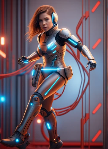 symetra,electro,cinema 4d,tracer,nova,visual effect lighting,digital compositing,vector girl,cg artwork,electron,3d render,cyborg,transistor,electric,sprint woman,futuristic,plug-in figures,echo,voltage,cyber,Photography,General,Sci-Fi