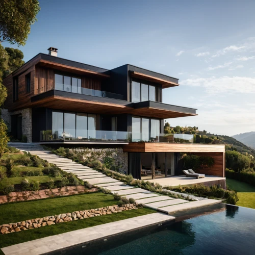 modern house,modern architecture,luxury property,luxury home,beautiful home,house in the mountains,luxury real estate,house by the water,dunes house,modern style,house in mountains,holiday villa,private house,pool house,mansion,corten steel,bendemeer estates,large home,cubic house,contemporary,Photography,General,Natural