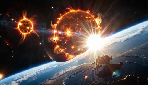 burning earth,solar eruption,explosion destroy,explosion,explosions,fire planet,sunburst background,ring of fire,supernova,asteroids,nuclear explosion,solar flare,exploding,doomsday,meteorite impact,asteroid,space art,v838 monocerotis,meteor,explode,Photography,General,Realistic