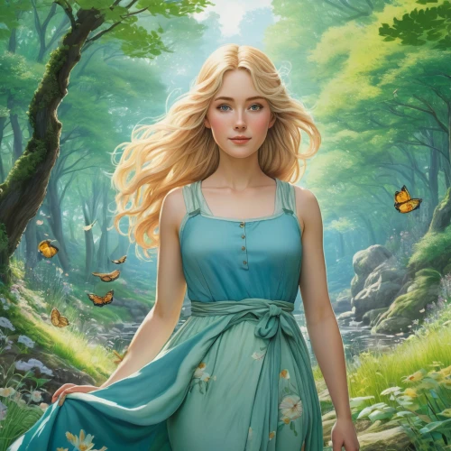 celtic woman,fairy tale character,rapunzel,elsa,fantasy portrait,fantasy picture,cinderella,fairy queen,fantasy art,rosa 'the fairy,fantasy woman,jessamine,faerie,enchanting,cg artwork,celtic queen,fantasia,fairytale characters,fae,world digital painting,Conceptual Art,Daily,Daily 01