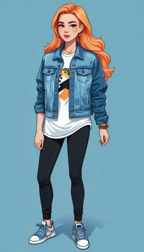 fashion vector,vector illustration,vector girl,jean jacket,vector art,tumblr icon,flat blogger icon,digital illustration,kids illustration,fashionable girl,jeans background,denim jacket,girl in overalls,blogger icon,retro cartoon people,cartoon people,rockabella,vector people,vector graphic,digital drawing,Unique,3D,Isometric