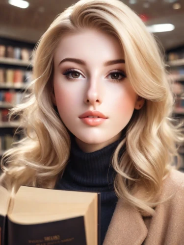 blonde woman reading a newspaper,librarian,blonde woman,publish e-book online,artificial hair integrations,publish a book online,women's novels,realdoll,women's cosmetics,blonde girl with christmas gift,e-book readers,book store,blonde girl,library book,correspondence courses,blond girl,book electronic,reading glasses,author,bookstore,Photography,Natural