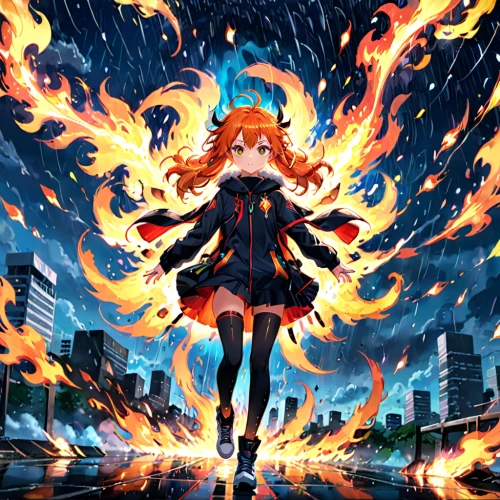 rain of fire,explosion,fire background,fire poi,fire angel,burning hair,flame spirit,explosions,dancing flames,burning earth,fire dance,city in flames,fire devil,phoenix,flame of fire,explosion destroy,burning,fire siren,fire planet,fire pearl,Anime,Anime,General