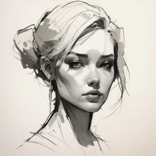 studies,study,girl portrait,moody portrait,peony,girl drawing,face portrait,sketch,blanche,practice,woman portrait,poppy,digital painting,scribbles,portrait of a girl,young woman,sculpt,updo,bloned portrait,young lady,Conceptual Art,Fantasy,Fantasy 10