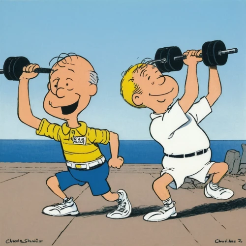 workout icons,popeye,pair of dumbbells,dumbbells,dumbbell,work out,sport aerobics,personal trainer,fitness,fitness professional,body-building,dumbell,fitness coach,dumb bells,exercising,retro cartoon people,exercise,physical fitness,workout equipment,aerobic exercise,Illustration,Children,Children 05