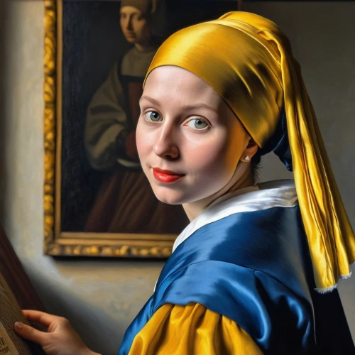 girl with a pearl earring,portrait of christi,portrait of a girl,portrait of a woman,girl with bread-and-butter,meticulous painting,artist portrait,mystical portrait of a girl,woman portrait,girl with cloth,girl in a historic way,painting technique,girl portrait,girl studying,flemish,romantic portrait,young woman,the mona lisa,woman holding a smartphone,girl in cloth,Photography,General,Realistic