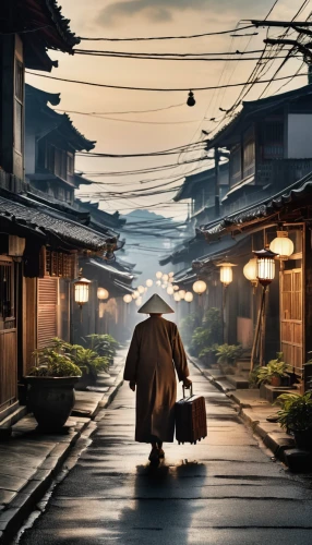 kyoto,shirakawa-go,tsukemono,japan landscape,kanazawa,ryokan,japan,beautiful japan,koyasan,journey,buddhist monk,japanese wave,japan's three great night views,japanese waves,japanese umbrellas,japanese culture,tokyo,man with umbrella,photo manipulation,kawachi town,Photography,General,Realistic