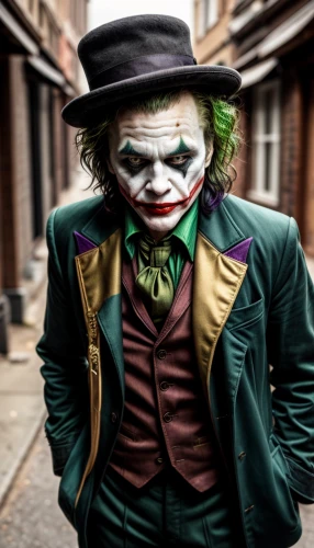 joker,ledger,it,ringmaster,cosplay image,cosplayer,greed,comedy and tragedy,creepy clown,hatter,clown,the carnival of venice,scary clown,supervillain,photoshop manipulation,riddler,without the mask,bodypainting,horror clown,rodeo clown