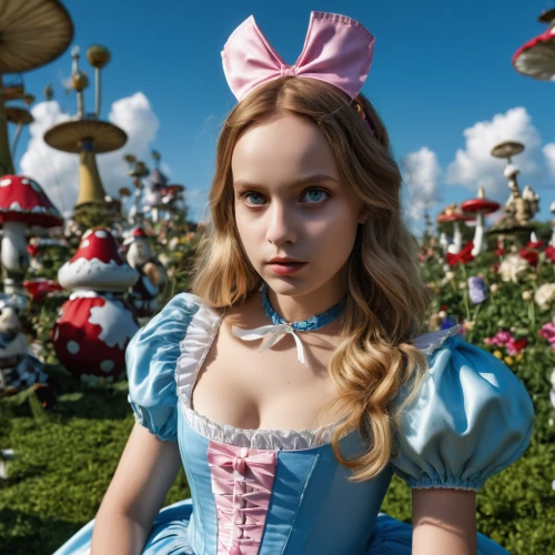 alice in wonderland,alice,lily-rose melody depp,wonderland,cinderella,porcelain doll,disney rose,jessamine,fairy tale character,doll dress,queen of hearts,fairy tale,girl in the garden,tomorrowland,princess sofia,doll's facial features,girl in flowers,dubai miracle garden,porcelain dolls,fairy tales,Photography,General,Realistic