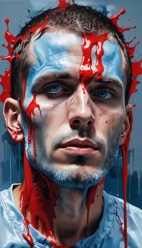 world digital painting,blood stains,dripping blood,blood stain,blood spatter,ice,jigsaw,prisoner,bleeding eyes,twitch icon,angry man,man blood,bleeding,zombies,blood fink,cd cover,blood icon,digital painting,zombie,smeared with blood,Photography,General,Realistic