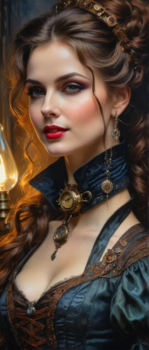 fantasy art,sorceress,fantasy portrait,steampunk,fantasy woman,celtic queen,gothic portrait,fantasy picture,gothic woman,the enchantress,vampire woman,victorian lady,heroic fantasy,the carnival of venice,world digital painting,bodice,vampire lady,mystical portrait of a girl,breastplate,celebration of witches,Photography,General,Fantasy