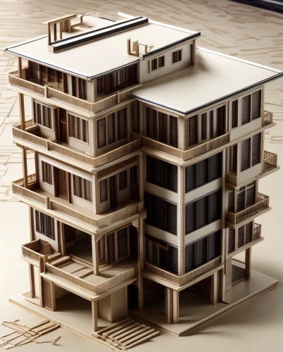 wooden construction,3d rendering,wooden houses,cube stilt houses,high-rise building,wooden mockup,model house,japanese architecture,dolls houses,apartment building,wooden cubes,apartment buildings,hashima,3d model,orthographic,half-timbered,apartment block,kirrarchitecture,cubic house,isometric