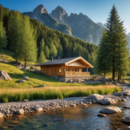 south tyrol,house in mountains,the cabin in the mountains,house in the mountains,mountain hut,east tyrol,log home,chalet,log cabin,tatra mountains,mountain huts,tyrol,the sesto dolomites,south-tirol,alpine region,small cabin,dolomites,home landscape,lake misurina,western tatras,Photography,General,Realistic
