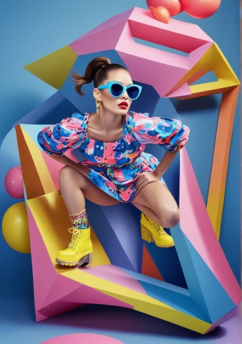 fashion vector,harlequin,colorful,retro eighties,multi coloured,colourful,colorful foil background,neon colors,kaleidoscope website,colorful bleter,geometric style,fashion street,colorful background,multi color,80's design,colorful life,neon candies,garish,multi-color,geometric,Art,Artistic Painting,Artistic Painting 43