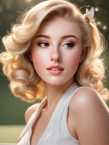 blonde woman,blond girl,blonde girl,marylyn monroe - female,retro pin up girl,magnolia,realdoll,romantic portrait,vintage angel,pin-up girl,white lady,natural cosmetic,marylin monroe,pin up girl,magnolia blossom,marilyn,pinup girl,fantasy portrait,white magnolia,retro pin up girls,Photography,Commercial