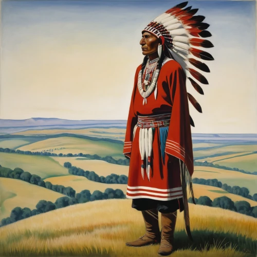 the american indian,american indian,red cloud,amerindien,red chief,indigenous painting,first nation,native american,war bonnet,chief cook,indigenous,native,anasazi,tribal chief,colonization,cherokee,indigenous culture,khokhloma painting,shamanism,wheatberry,Art,Artistic Painting,Artistic Painting 21