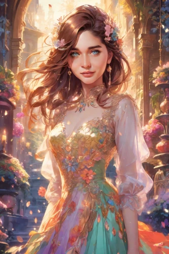 fantasy portrait,rosa 'the fairy,fairy tale character,fairy queen,faerie,fae,rapunzel,flower fairy,faery,rosa ' the fairy,fantasy picture,girl in flowers,cinderella,mystical portrait of a girl,vanessa (butterfly),rosa ' amber cover,fantasy art,enchanting,fairy peacock,little girl fairy,Digital Art,Anime