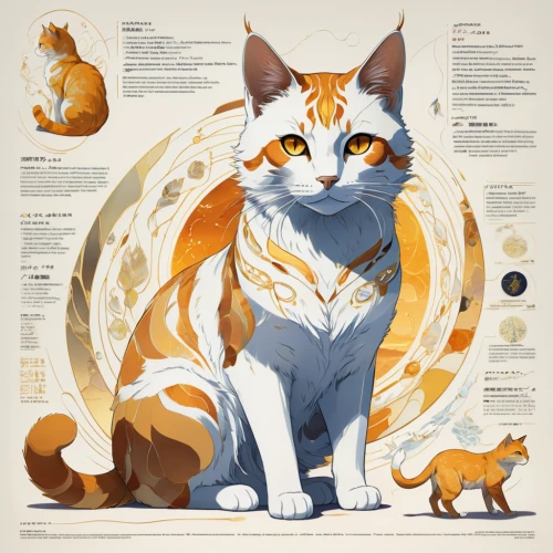 firestar,cat vector,capricorn kitz,japanese bobtail,calico cat,red tabby,breed cat,animal shapes,vector infographic,felidae,american curl,feral cat,cat warrior,domestic cat,heraldic animal,american shorthair,cat european,vector graphics,adobe illustrator,animal feline,Unique,Design,Infographics