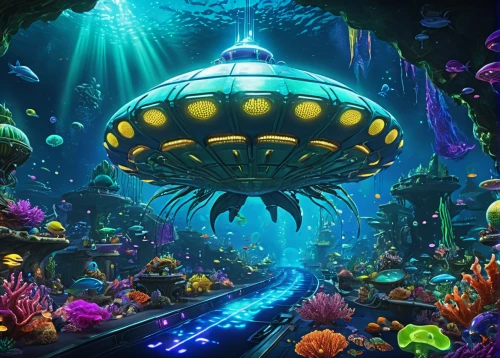 underwater playground,under sea,underwater background,aquarium,underwater oasis,under the sea,undersea,underwater world,coral reef,underwater landscape,aquarium decor,ocean underwater,deep sea,sea life underwater,the bottom of the sea,aquariums,reef tank,ocean floor,marine tank,bottom of the sea,Illustration,Realistic Fantasy,Realistic Fantasy 38