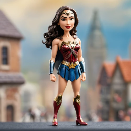 wonder woman city,wonderwoman,figure of justice,wonder woman,super heroine,goddess of justice,super woman,wonder,actionfigure,3d figure,lady justice,figurine,action figure,collectible action figures,toy photos,justice scale,fantasy woman,lasso,miniature figure,collectible doll,Unique,3D,Panoramic