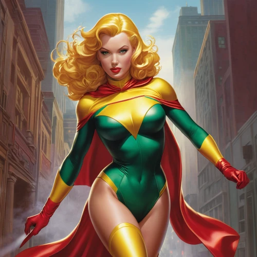 super heroine,captain marvel,super woman,fantasy woman,sprint woman,goddess of justice,red super hero,marvel comics,superhero,head woman,marylyn monroe - female,super hero,red cape,wonderwoman,marvels,caped,superhero background,superhero comic,comic hero,blonde woman,Conceptual Art,Fantasy,Fantasy 03