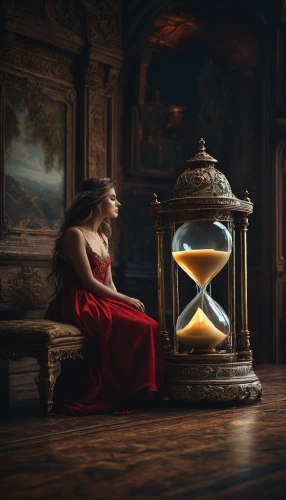 medieval hourglass,clockmaker,conceptual photography,grandfather clock,crystal ball-photography,timepiece,photo manipulation,hourglass,photomanipulation,still life photography,flow of time,digital compositing,vintage lantern,valentine clock,music box,hours of light,art photography,time pressure,clocks,portrait photography,Photography,General,Fantasy