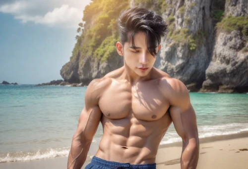 kai yang,beach background,miyeok guk,su yan,bia hơi,choi kwang-do,tan chen chen,cơm tấm,songpyeon,dai pai dong,bodybuilding supplement,korean won,han bok,phuquoc,kai bei,fitness model,tai qi,body building,luokang,xuan lian,Photography,Realistic