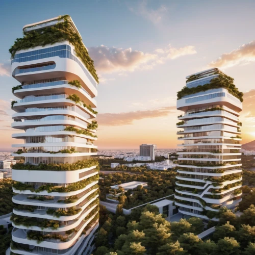 skyscapers,eco-construction,urban towers,residential tower,futuristic architecture,sky apartment,high-rise building,urban development,smart city,ecological sustainable development,green living,mixed-use,eco hotel,building valley,kirrarchitecture,singapore landmark,international towers,singapore,growing green,urban design,Photography,General,Realistic