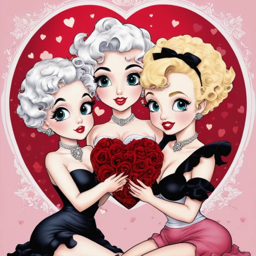 valentine pin up,valentine day's pin up,retro pin up girls,pin up girls,pin-up girls,pin up christmas girl,christmas dolls,pin ups,christmas pin up girl,valentine clip art,vintage girls,valentine calendar,valentine's day clip art,pin up,butterfly dolls,heart candy,heart cherries,saint valentine's day,retro 1950's clip art,heart clipart,Illustration,Japanese style,Japanese Style 18