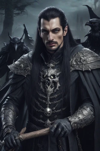 vax figure,dracula,count,male elf,the emperor's mustache,daemon,massively multiplayer online role-playing game,vampire,thorin,swordsman,vampires,dark elf,king of the ravens,carpathian,haighlander,heroic fantasy,male character,imperial coat,transylvania,cullen skink,Photography,Realistic