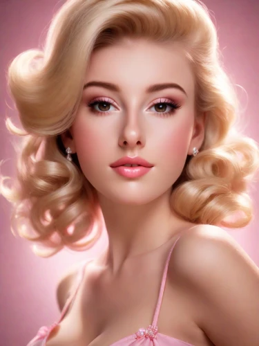 realdoll,doll's facial features,barbie,dahlia pink,barbie doll,marylyn monroe - female,female doll,valentine pin up,valentine day's pin up,marylin monroe,pink beauty,blonde woman,pink magnolia,retro pin up girl,pinup girl,marilyn,pin-up girl,pink lady,eglantine,natural cosmetic,Photography,Commercial