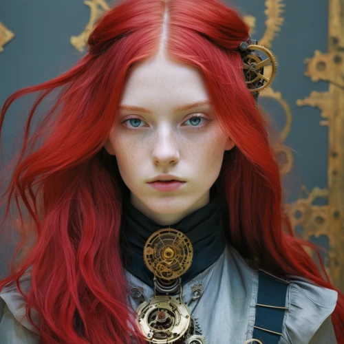 red-haired,red head,redhead doll,redhair,redheads,red skin,red hair,red russian,fantasy portrait,shades of red,tudor,poppy red,redhead,redheaded,fantasy woman,mary-gold,mystical portrait of a girl,fantasy art,golden crown,tilda,Photography,Fashion Photography,Fashion Photography 25