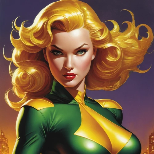 patrol,canary,captain marvel,cleanup,aa,super heroine,head woman,marvel comics,femme fatale,blonde woman,green,defense,aurora yellow,birds of prey,fantasy woman,birds of prey-night,background ivy,golden haired,marvels,sprint woman,Conceptual Art,Fantasy,Fantasy 03