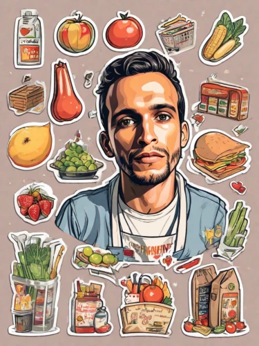 food icons,fruits icons,fruit icons,vector illustration,vegan icons,diet icon,foods,food collage,shia,vector graphic,vector art,vegetable outlines,fresh produce,cooking book cover,produce,ingredients,veggies,chef,super food,icon set,Digital Art,Sticker