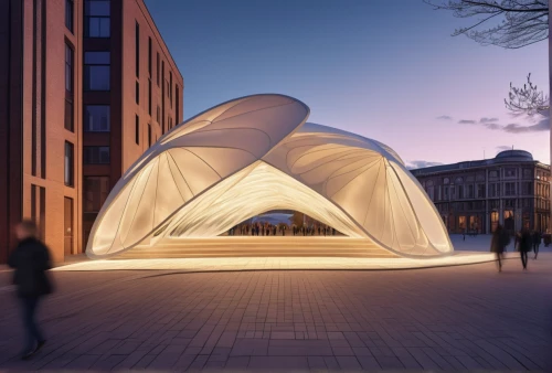 large tent,pop up gazebo,three centered arch,slide tunnel,pointed arch,musical dome,wall tunnel,semi circle arch,outdoor structure,carnival tent,archidaily,moveable bridge,kirrarchitecture,public space,knight tent,tent,round arch,event tent,cuborubik,bus shelters,Photography,General,Realistic