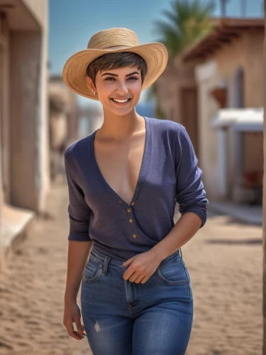 panama hat,girl wearing hat,3d albhabet,straw hat,birce akalay,womans seaside hat,yellow sun hat,the hat-female,women clothes,sombrero,arab,desert background,sun hat,ordinary sun hat,rosa bonita,high sun hat,social,mexican,digital compositing,women fashion,Photography,General,Realistic