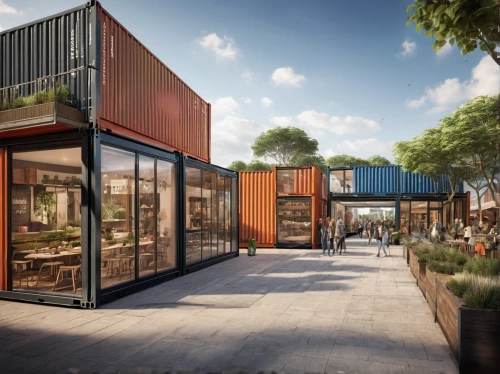 shipping containers,shipping container,cargo containers,prefabricated buildings,corten steel,containers,eco-construction,metal cladding,cube stilt houses,archidaily,garden buildings,stacked containers,cubic house,new housing development,mixed-use,urban design,timber house,garden design sydney,3d rendering,hudson yard,Photography,General,Natural