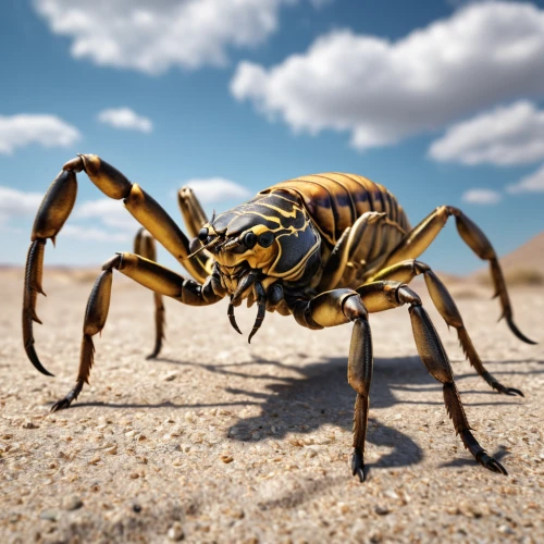 fiddler crab,camel spiders,ten-footed crab,arthropod,loukaniko,geoemydidae,the beach crab,carpenter ant,arthropods,hymenoptera,square crab,scorpion,lymantriidae,mantidae,limnephilidae,suliformes,tarantula,cyprinidae,leuconotopicus,cretoxyrhina,Photography,General,Realistic