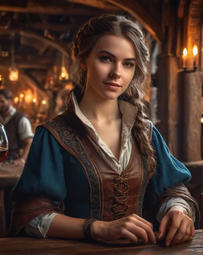 musketeer,massively multiplayer online role-playing game,isabella,girl in a historic way,piper,bodice,barmaid,cinderella,fantasy portrait,a charming woman,nora,merchant,mayflower,candlemaker,eufiliya,romantic portrait,princess anna,old elisabeth,catarina,sterntaler,Photography,General,Fantasy