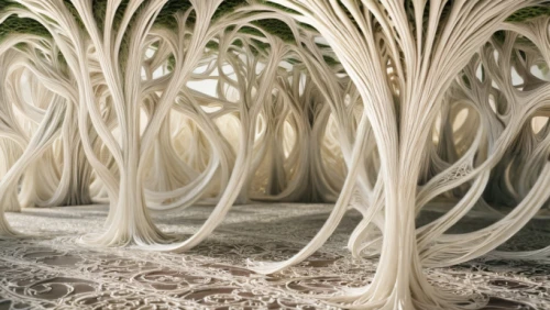 plant veins,the roots of trees,silk tree,paper art,brushwood,tree grove,the roots of the mangrove trees,bean sprouts,sea kale,mandelbulb,hericium,palm forest,desert plant,deadvlei,root crop,trees with stitching,art forms in nature,white cabbage,cultivated garlic,fractalius