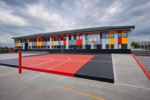 basketball court,outdoor basketball,sport venue,tennis court,school design,indoor games and sports,streetball,the court,gymnasium,sports center for the elderly,leisure facility,wall & ball sports,paddle tennis,leisure centre,basketball board,artificial turf,court,state school,outdoor games,basketball,Photography,General,Realistic