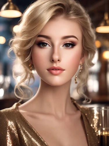 blonde woman,realdoll,women's cosmetics,blonde girl,blond girl,vintage makeup,romantic look,mary-gold,gold jewelry,female model,cool blonde,natural cosmetic,champagne color,gold color,beautiful young woman,golden haired,beautiful model,artificial hair integrations,golden color,model beauty,Photography,Natural