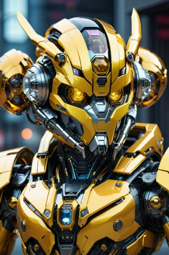 bumblebee,mech,kryptarum-the bumble bee,minibot,bolt-004,yellow-gold,stud yellow,mecha,robot icon,transformer,ironman,war machine,gold paint stroke,chat bot,butomus,robotics,bumble bee,cybernetics,drone bee,bot,Photography,General,Realistic
